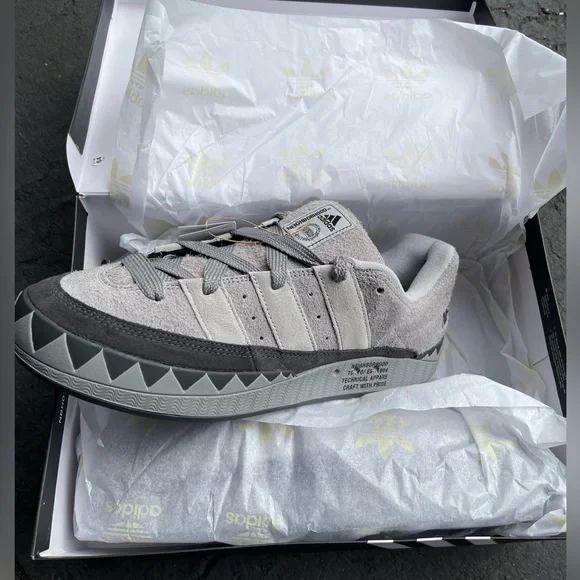 Adidas Originals x Neighborhood “Adimatic” sneakers, New in Box, M13 - Picture 6 of 7